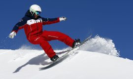 Snowboard group lessons